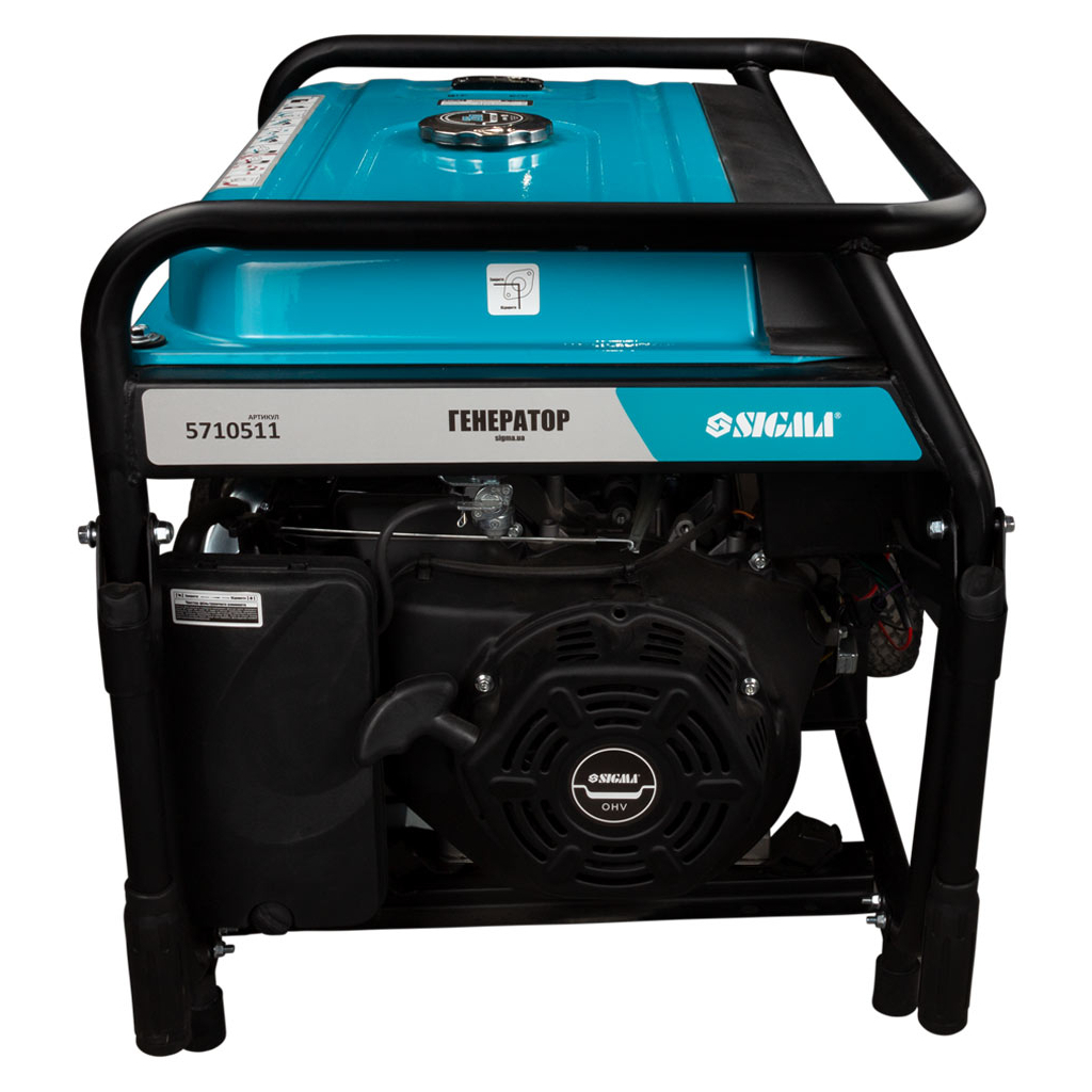 Генератор Sigma 220V/380V 3ф 8.5/9.0kW электрозапуск (5710511) - зображення 3