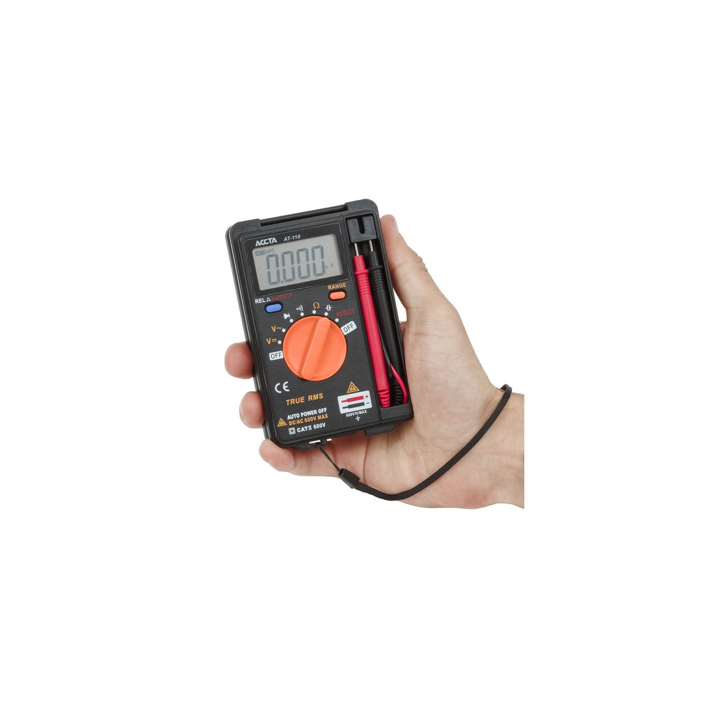 Цифровий мультиметр Accta AT-110 (891573) - зображення 5