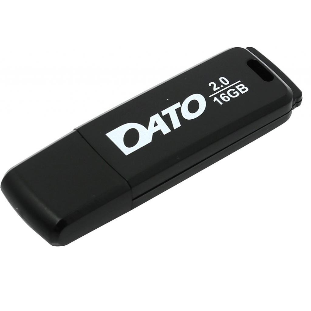 USB флеш накопичувач Dato 16GB DB8001 Black USB 2.0 (DB8001K-16G) - зображення 1