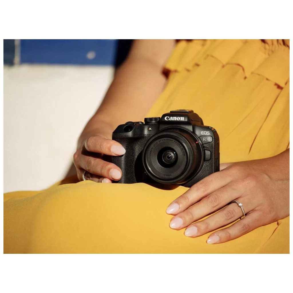 Цифровий фотоапарат Canon EOS R10 + RF-S 18-150 IS STM + адаптер EF-RF (5331C029) - зображення 2