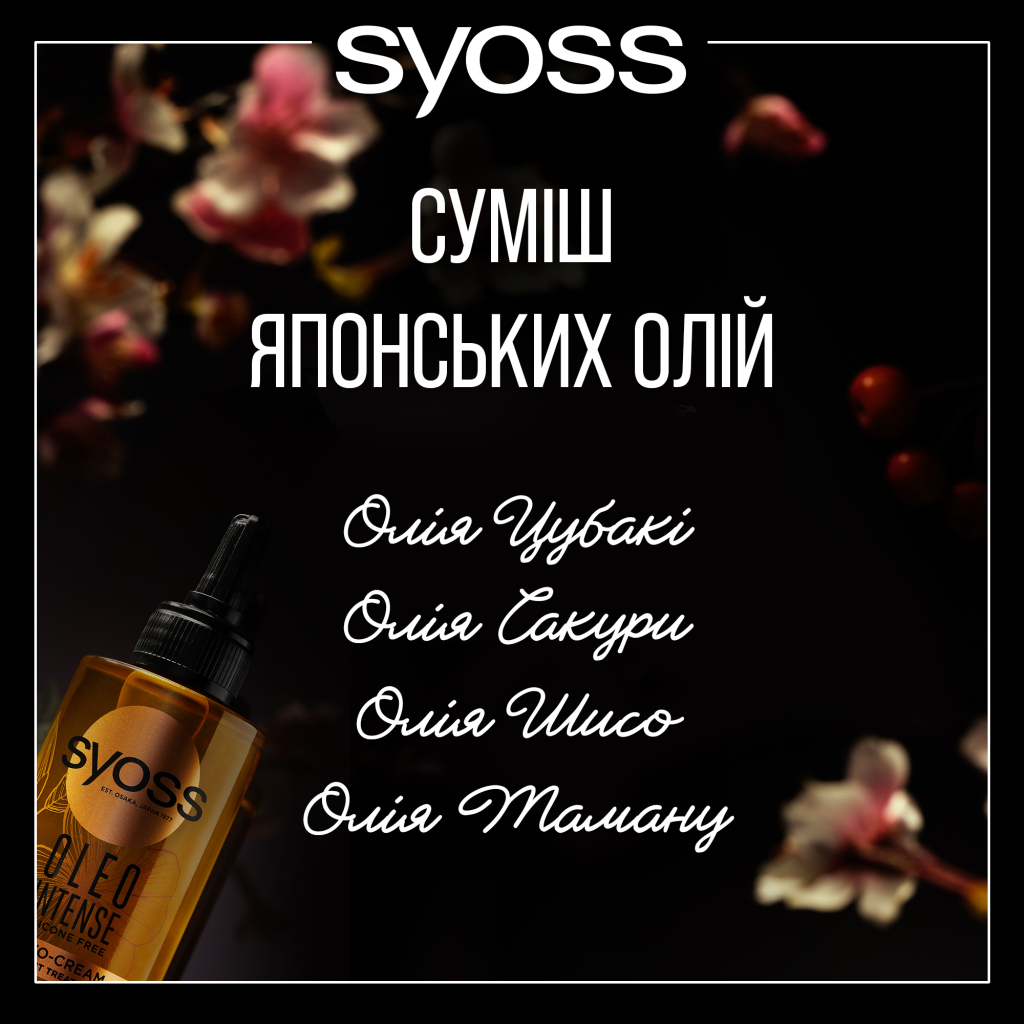 Маска для волосся Syoss Oleo Intense для сухого та тьмяного волосся 200 мл (9000101712490) - зображення 5