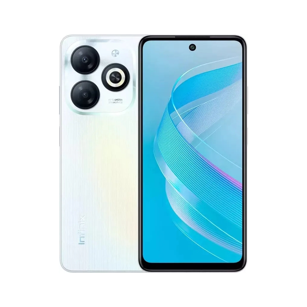 Мобільний телефон Infinix Smart 8 2/64Gb Galaxy White (4894947026119) - зображення 1