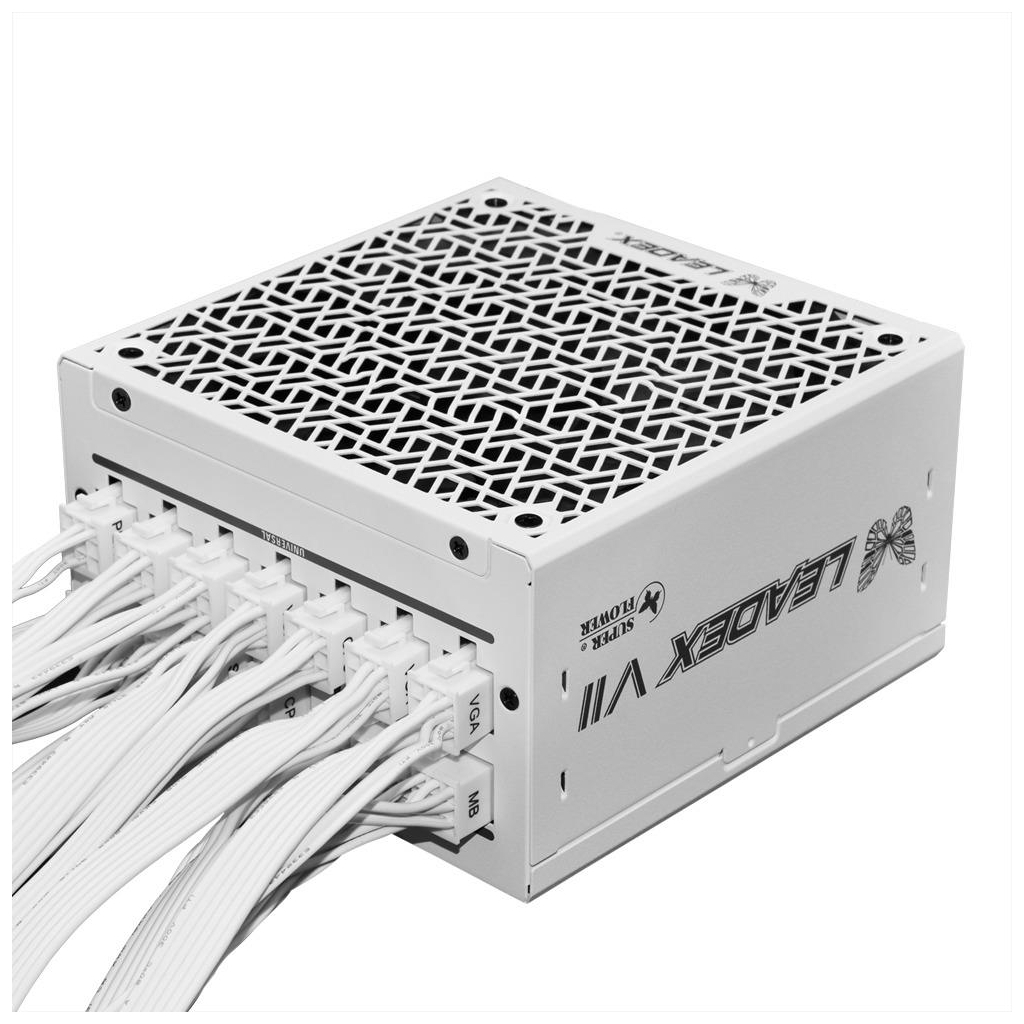 Блок живлення Super Flower 1000W LEADEX VII XP PRO SERIES WHT (SF-1000F14XP WHITE) - зображення 7