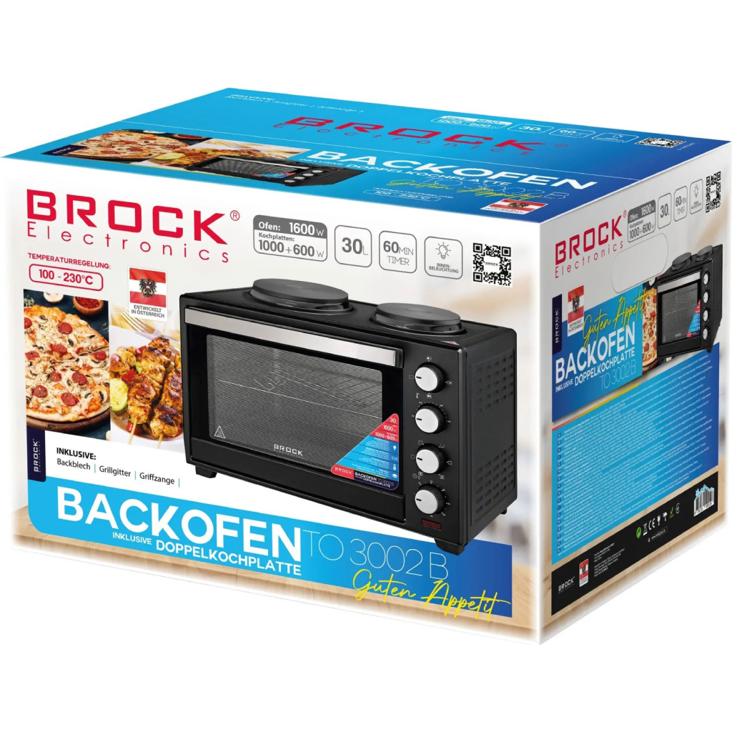 Електропіч Brock TO 3002 B - изображение 12