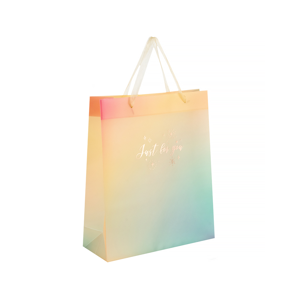 Подарунковий пакет Axent пластиковий Just for you-4, 32х27 см (8504-40-A) - зображення 2