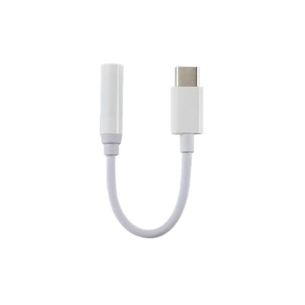 Перехідник Lapara USB Type-C Male - Audio AUX mini jack 3,5 mm Female (LA-Type-C-Audio-3.5mm white) - изображение 3