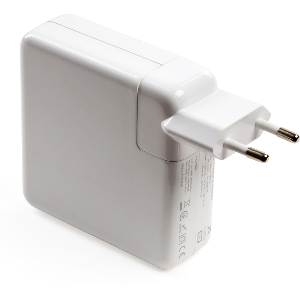 Блок живлення до ноутбуку Vinga Apple 96W 5.2V3A/9V3A/12V3A/15V3A/20.5V4.7A USB-C (VPA-96-APP-C) - зображення 2