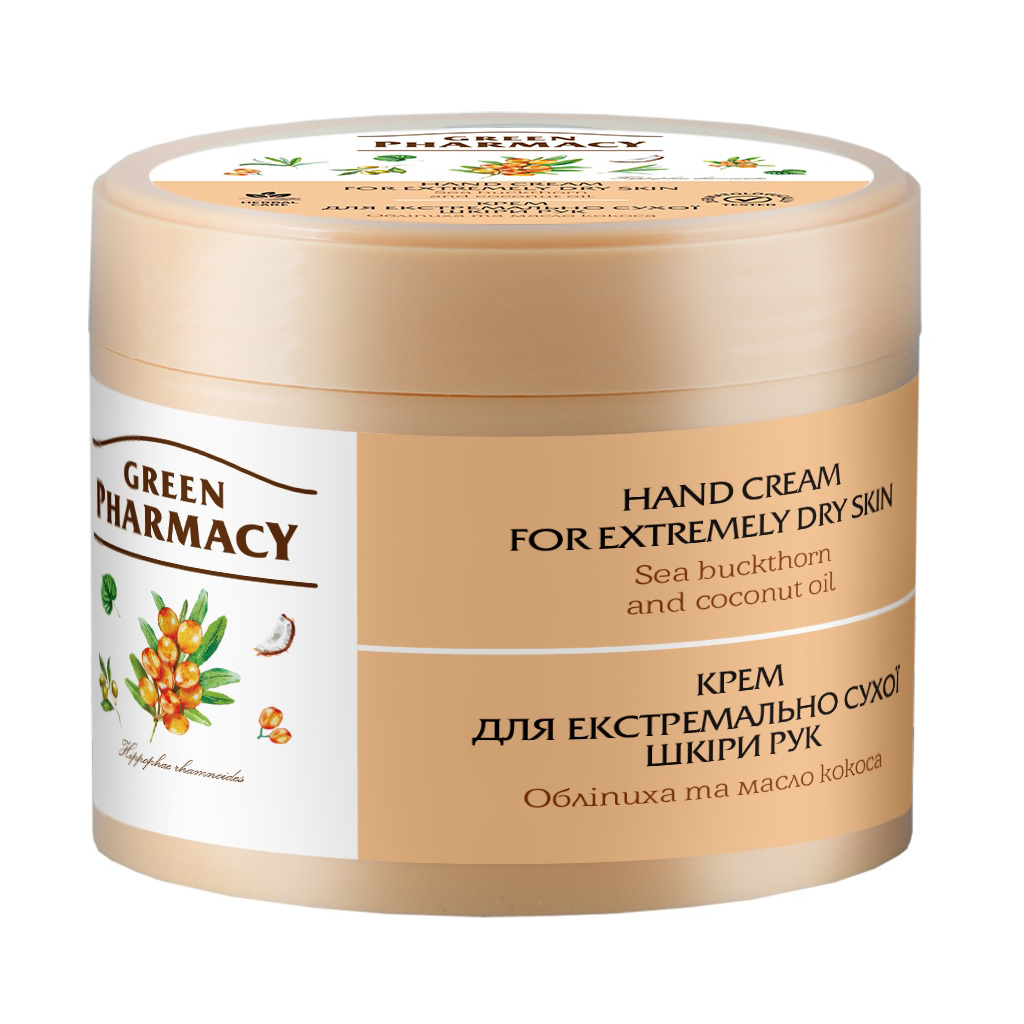 Крем для рук Зелена Аптека Для екстремально сухої шкіри рук з олією обліпихи 300 мл (4823015914690) - изображение 2