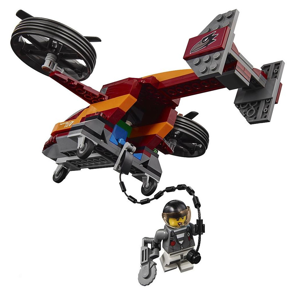 Конструктор LEGO City Повітряна поліція: викрадення діаманта 400 деталей (60209) - зображення 4
