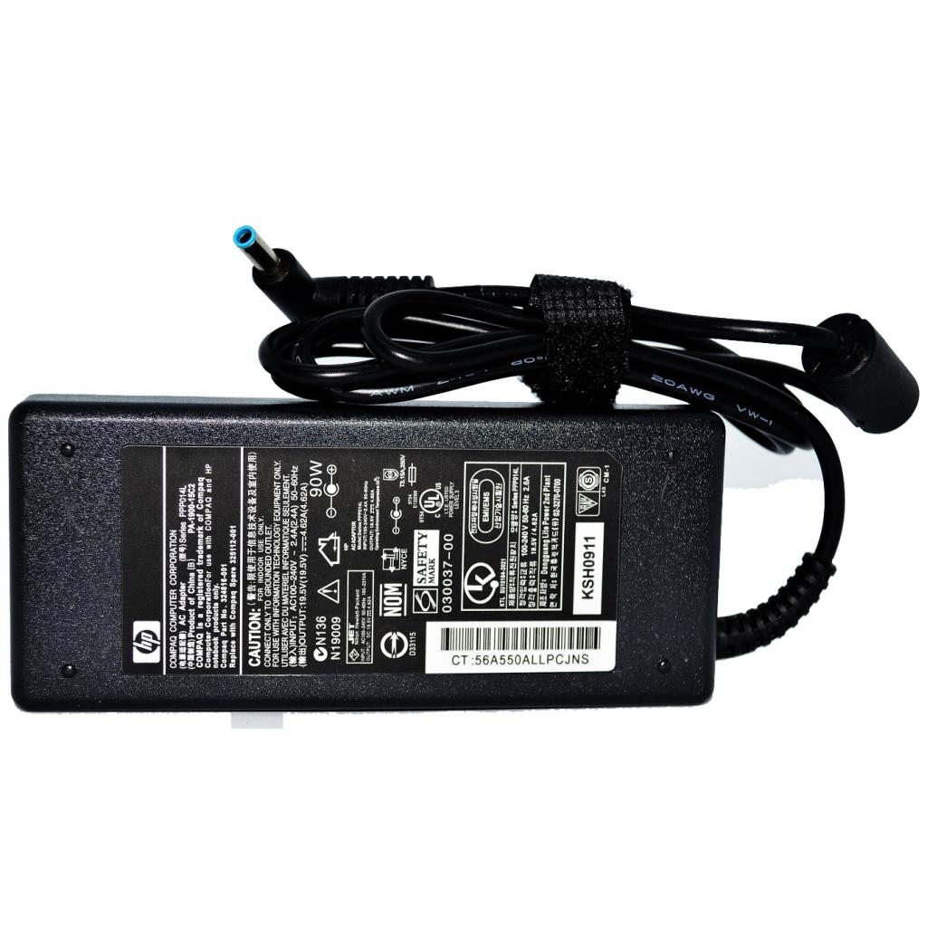 Блок живлення до ноутбуку Drobak HP 90W 19.5V 4.62A роз'єм 4.5*3.0 blue type (140964) - зображення 1