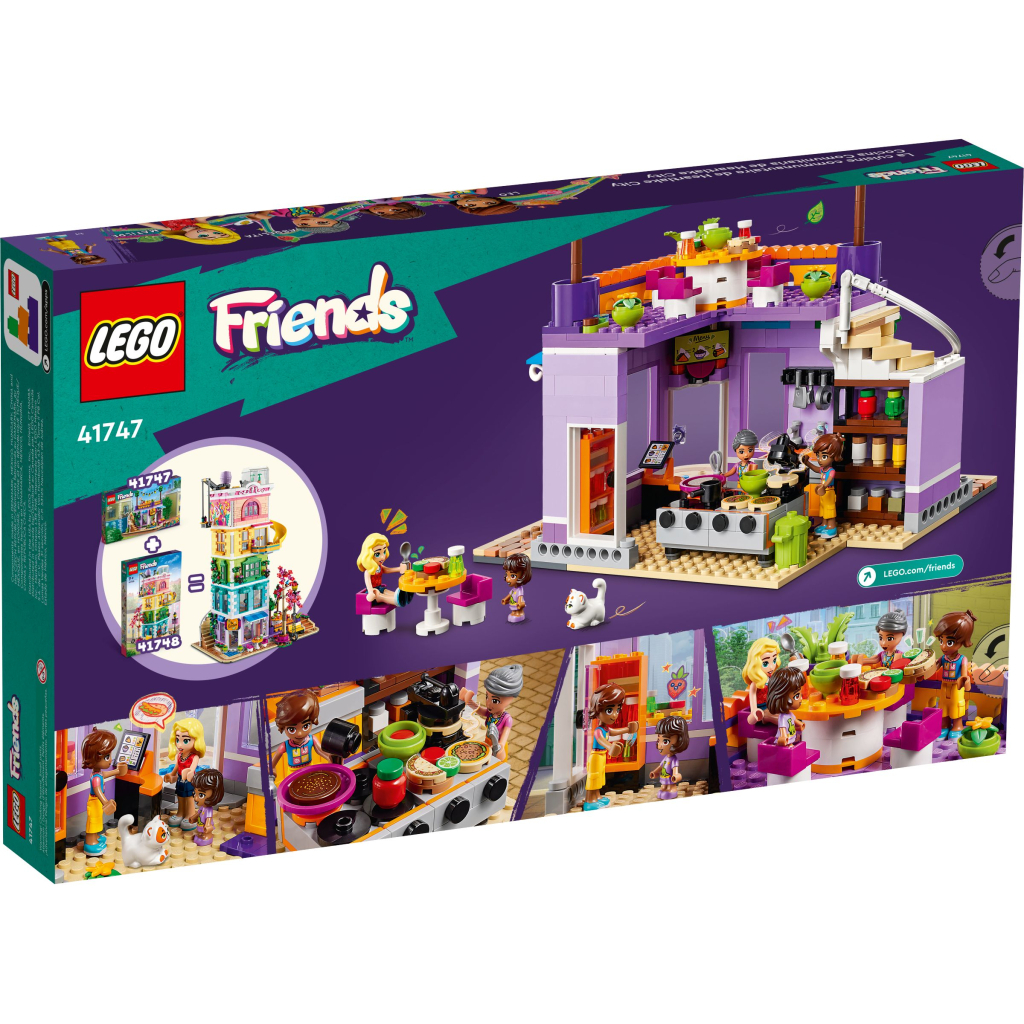 Конструктор LEGO Friends Хартлейк-Сіті. Громадська кухня (41747) - зображення 9