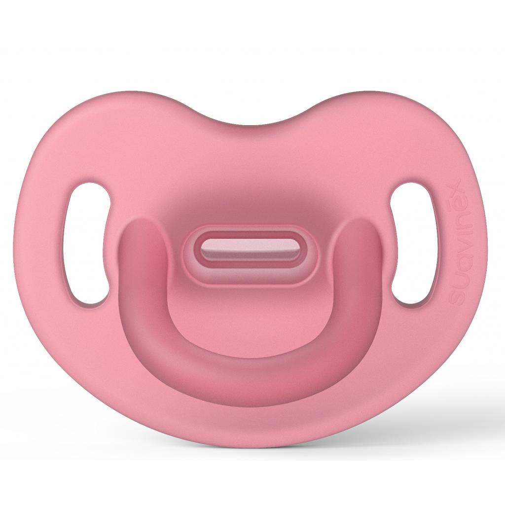 Пустушка Suavinex силіконова анатомічна рожева (307247) - зображення 1