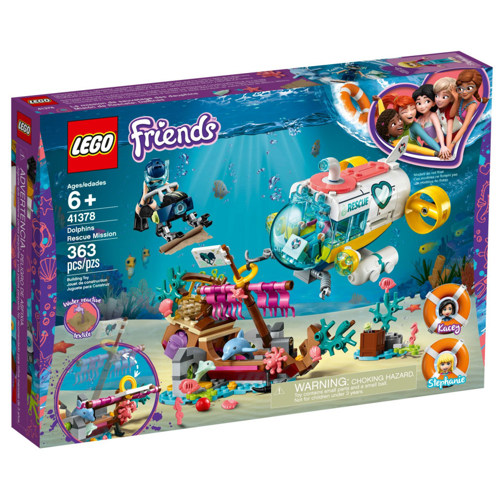 Конструктор LEGO Friends Порятунок дельфінів 363 деталі (41378) - зображення 1