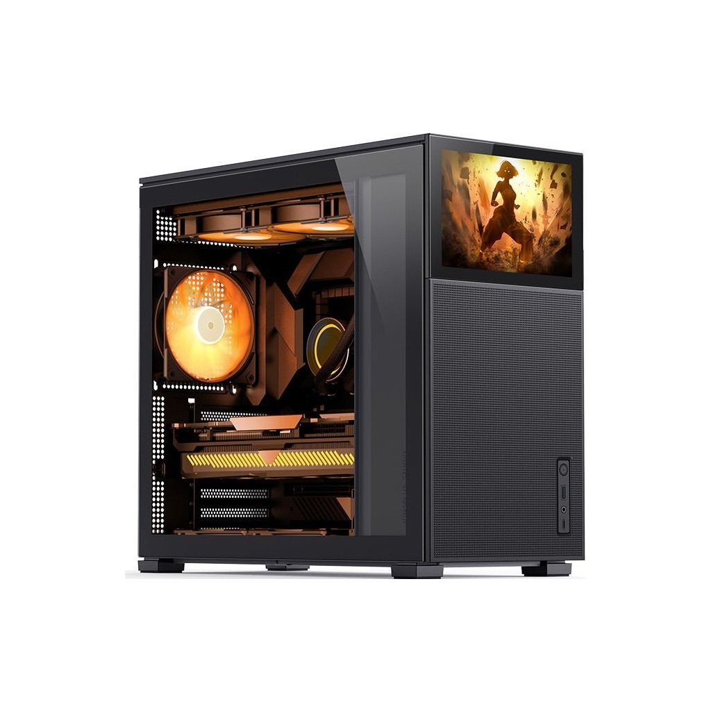 Корпус JONSBO D41 MESH SC Black - зображення 5