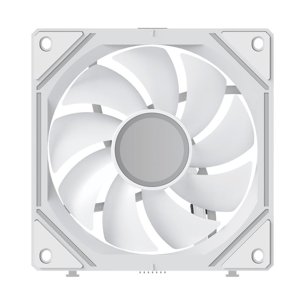 Кулер до корпусу OCYPUS GAMMA F12 UNI WH ARG (GAMMA-F12-WH3AM00U-GL) - зображення 4