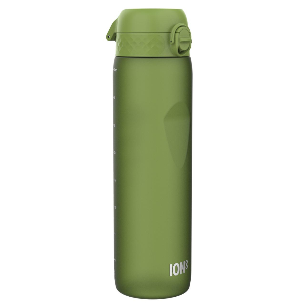 Пляшка для води ION8 OneTouch 1000 мл BPA Free Khaki Green (I8RF1000KGRE) - зображення 1