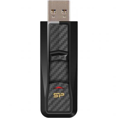 USB флеш накопичувач Silicon Power 8GB B50 Black USB 3.0 (SP008GBUF3B50V1K) - зображення 2