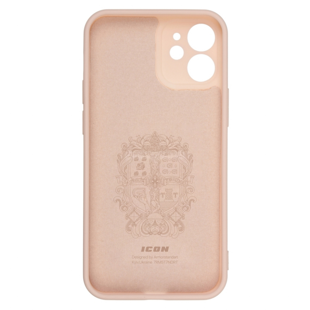 Чохол до мобільного телефона Armorstandart ICON Case Apple iPhone 12 Mini Pink Sand (ARM57486) - зображення 2