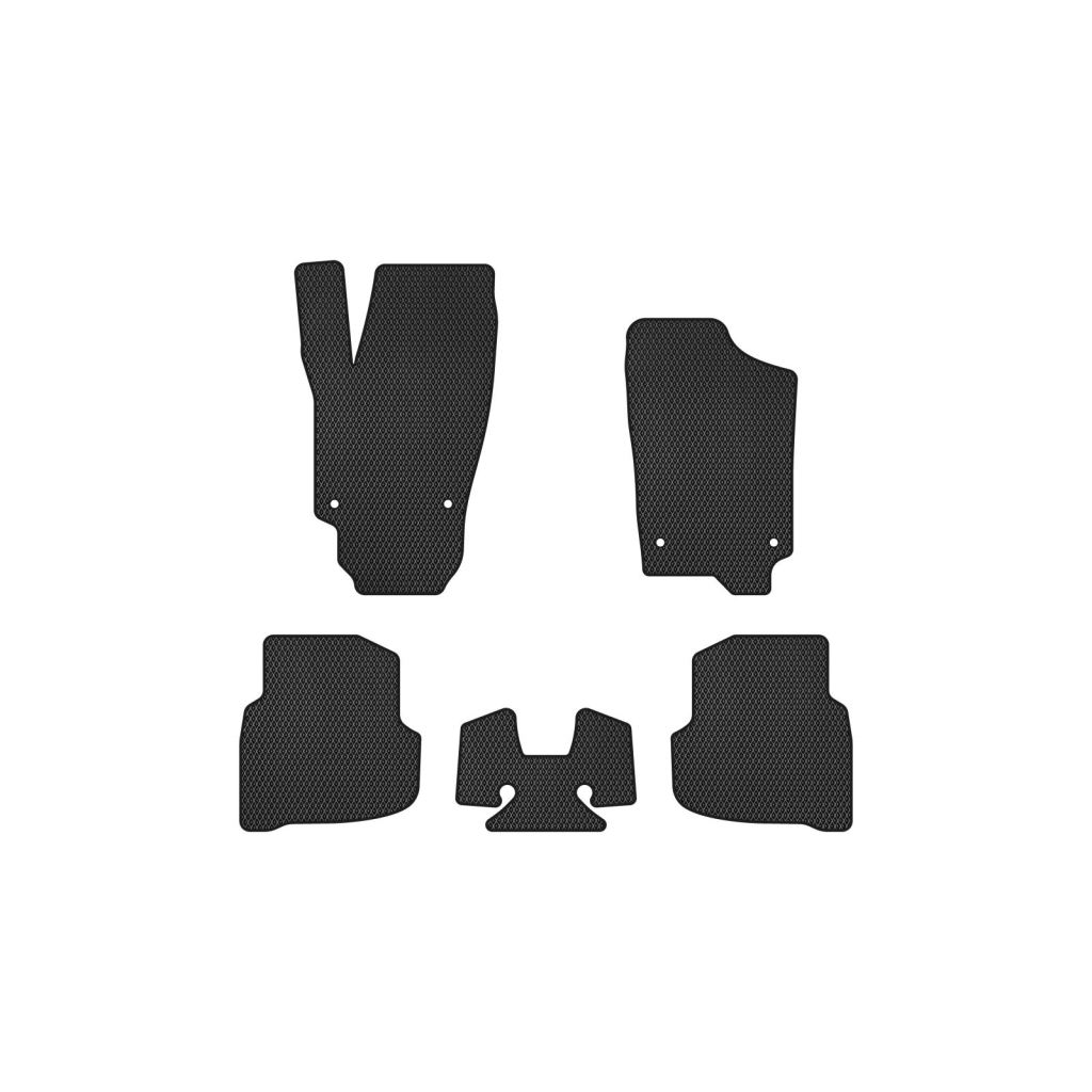 Килимок в салон EVAtech Volkswagen Polo (VI) AT 2017+ 6 покоління (VW3896CV5AV4RBB) - зображення 1