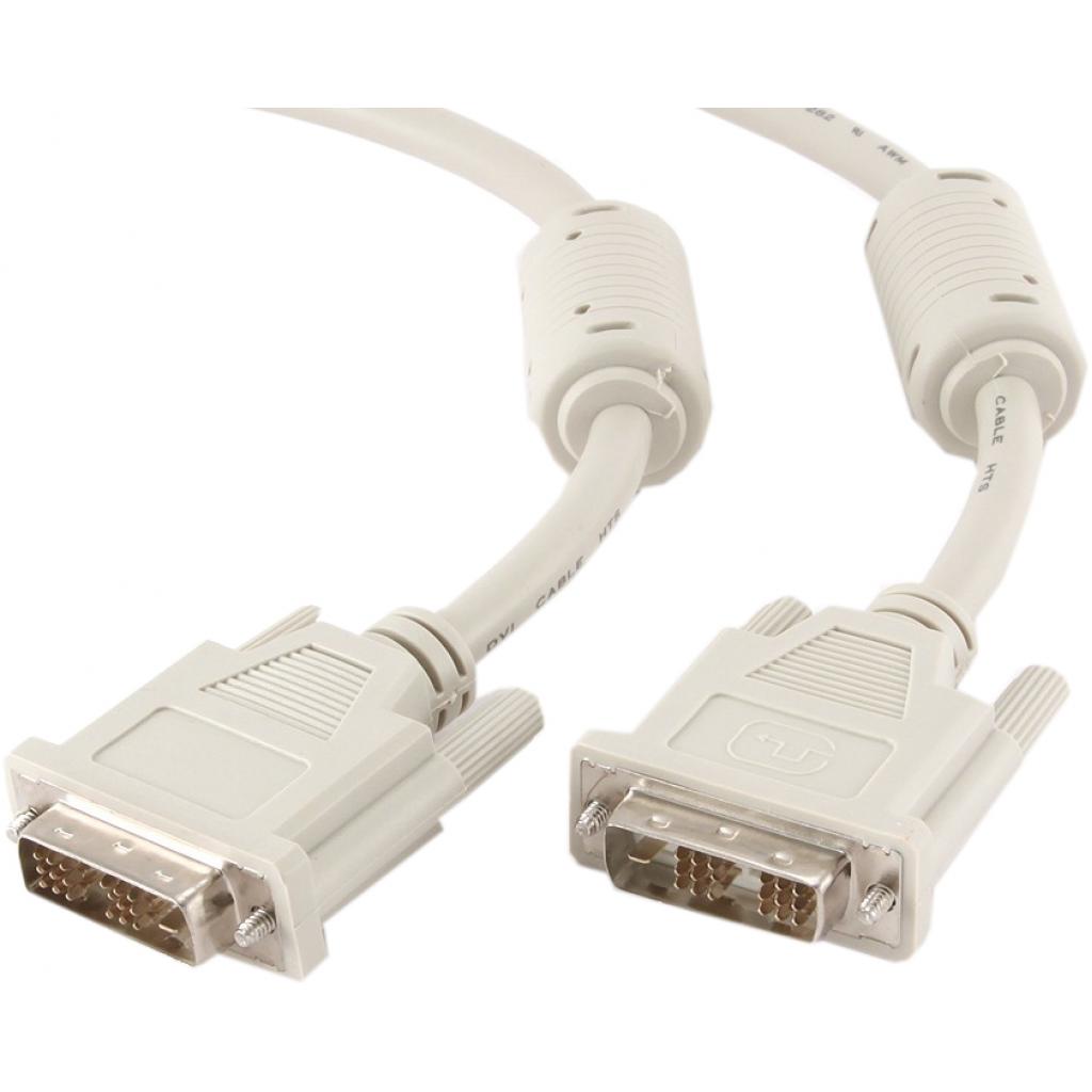 Кабель мультимедійний DVI to DVI 18+1pin, 4.5m Cablexpert (CC-DVI-15) - зображення 1