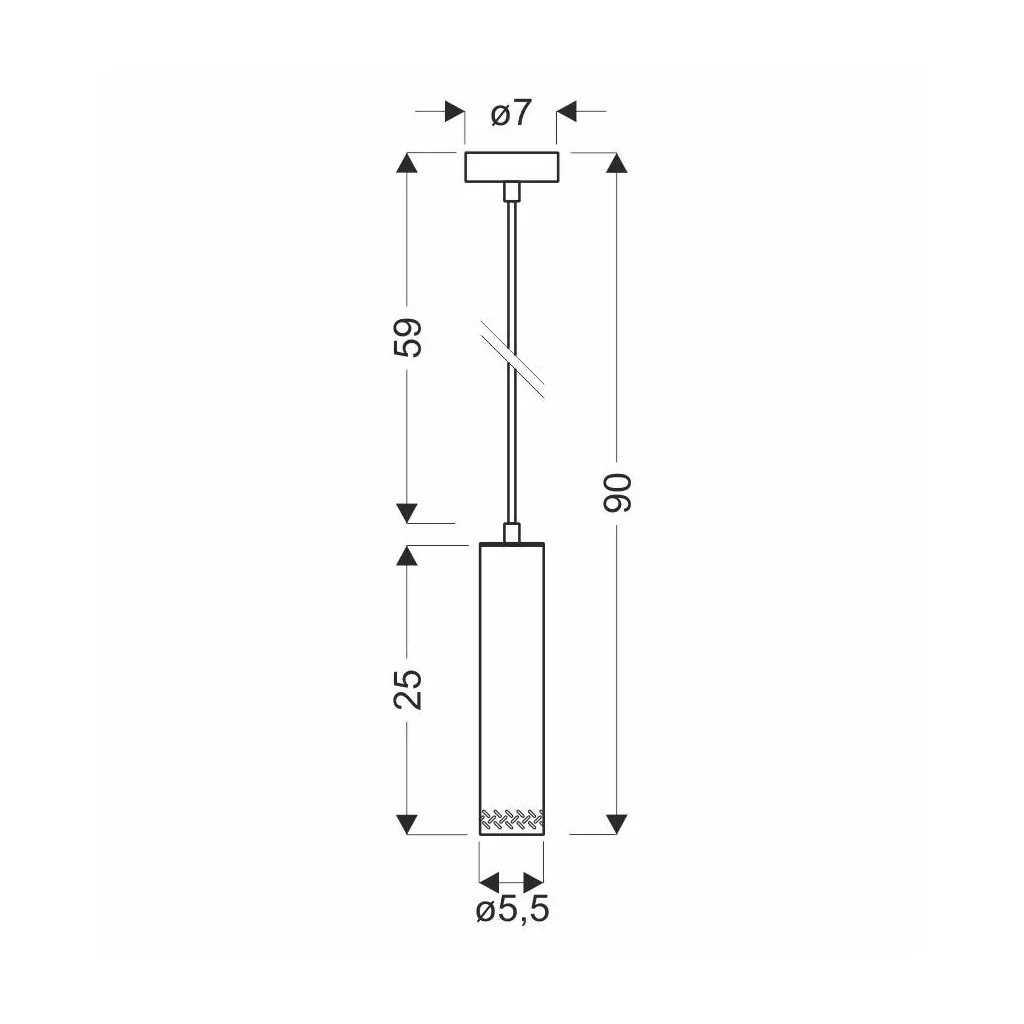 Люстра Candellux Tubo (31-78582) - зображення 2
