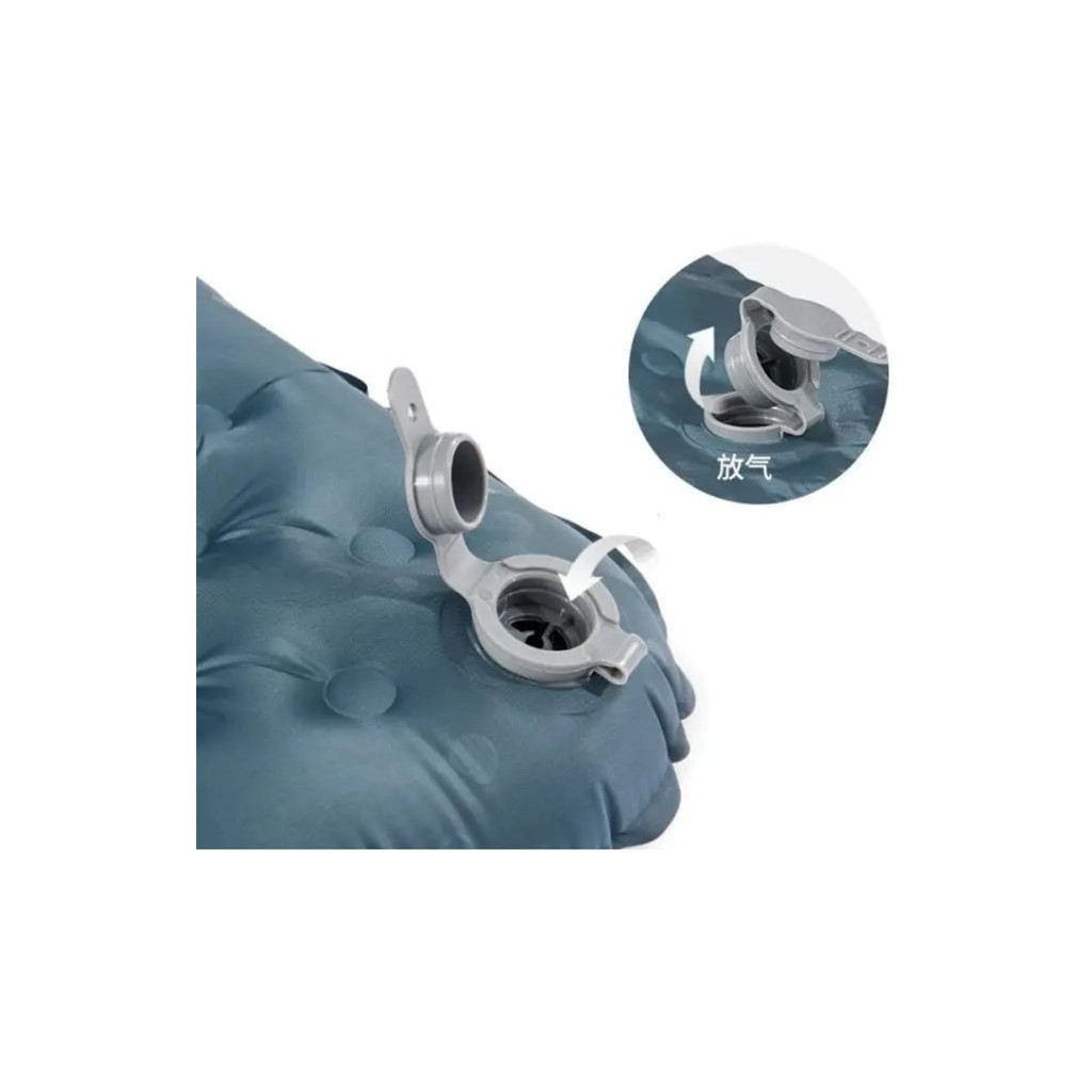 Туристичний килимок Naturehike CNH22DZ018 196x64x7 см Black (6975641888475) - зображення 3