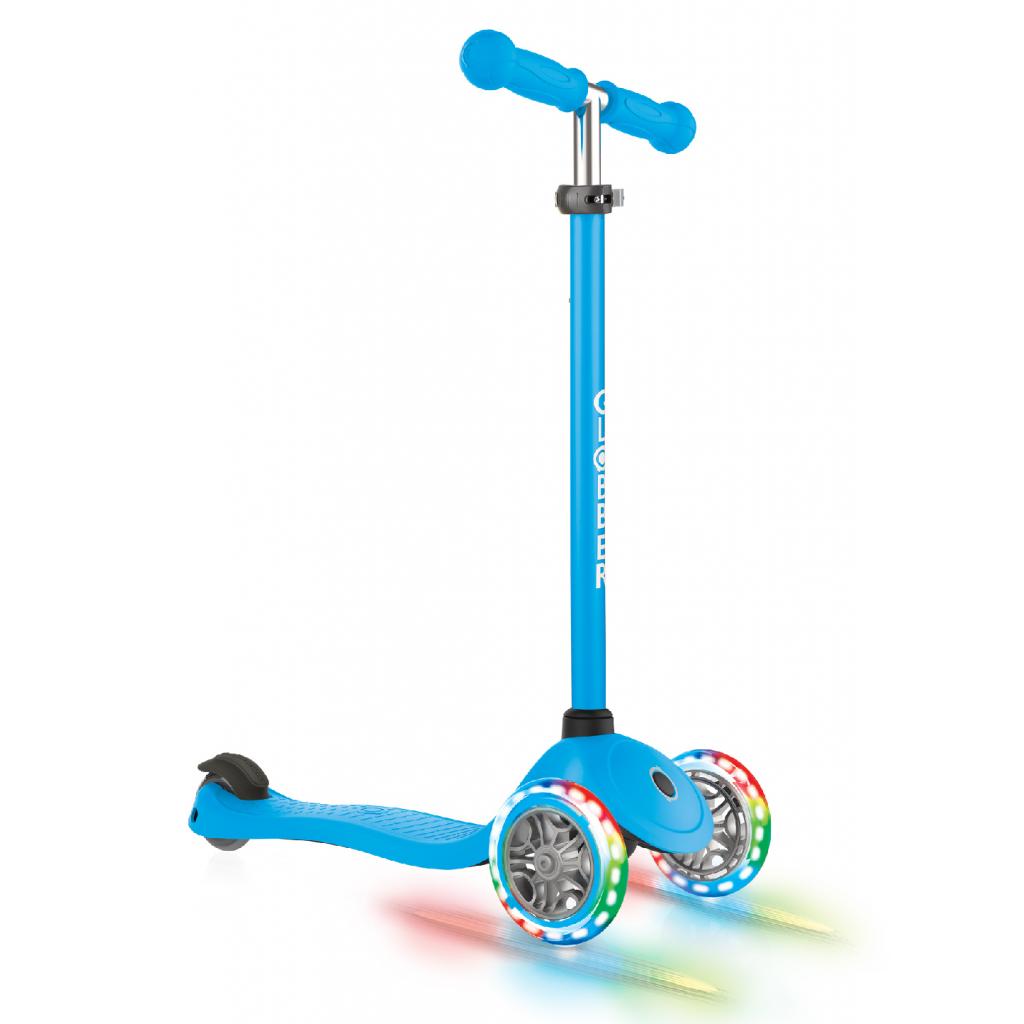 Самокат Globber Primo Lights Led блакитний (423-101-3) - зображення 5