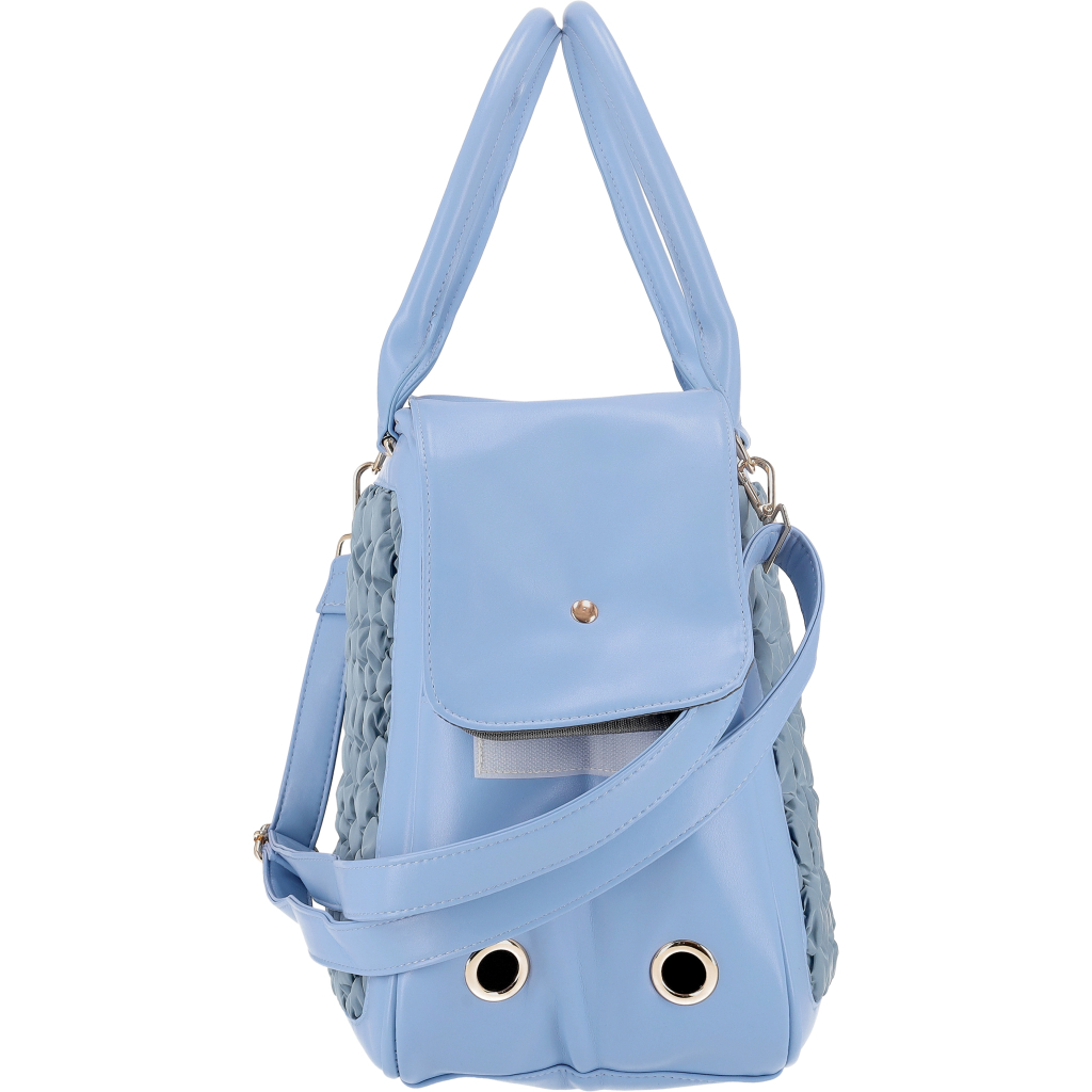 Переноска для тварин MISOKO&CO 40x19.5x30 см синя (YIWUMSK70154) - изображение 3