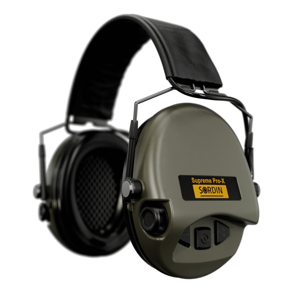 Тактичні навушники Sordin Supreme Pro X Slim Green (сумісні з ARC Rail) (74302-X/L-S) - зображення 1