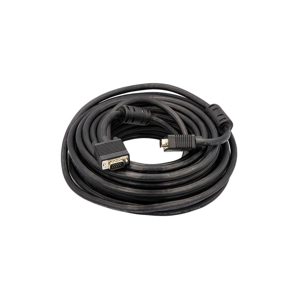 Кабель мультимедійний VGA 15.0m PowerPlant (CA911035) - зображення 1