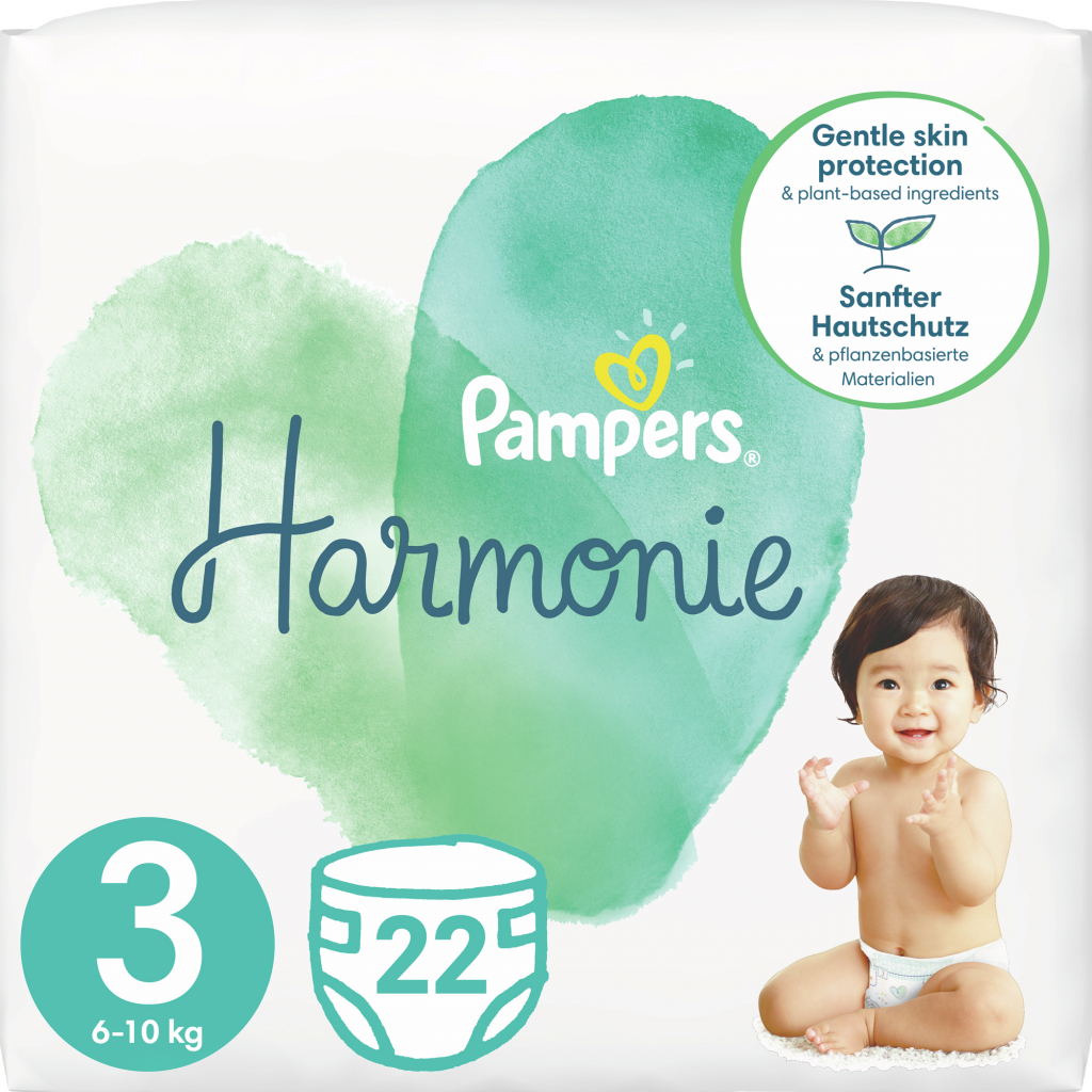Підгузки Pampers Harmonie Розмір 3 (6-10 кг) 22 шт (8006540156230) - зображення 1