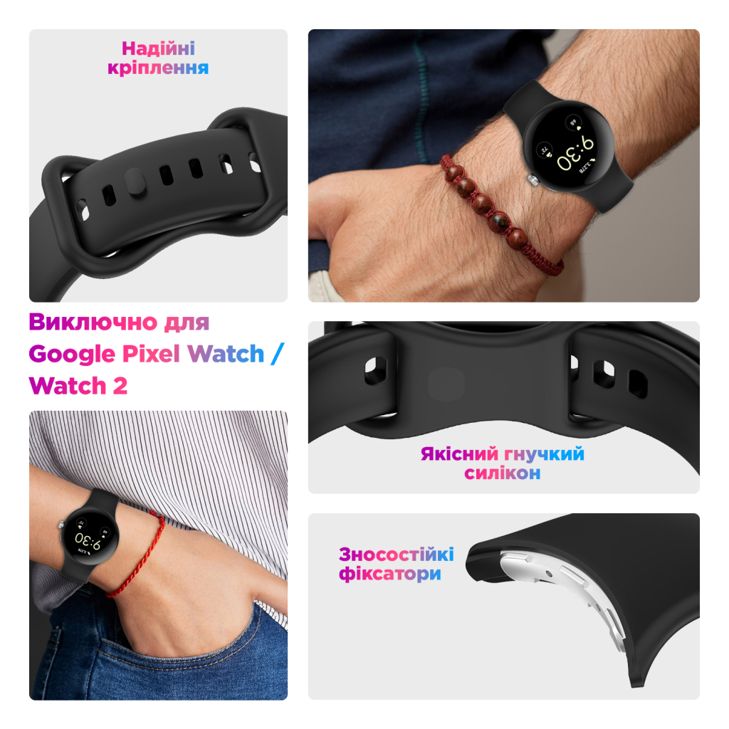 Ремінець до смарт-годинника Armorstandart Google Pixel Watch / Watch 2 / Watch 3 41 mm Pink Sand (ARM75436) - зображення 4