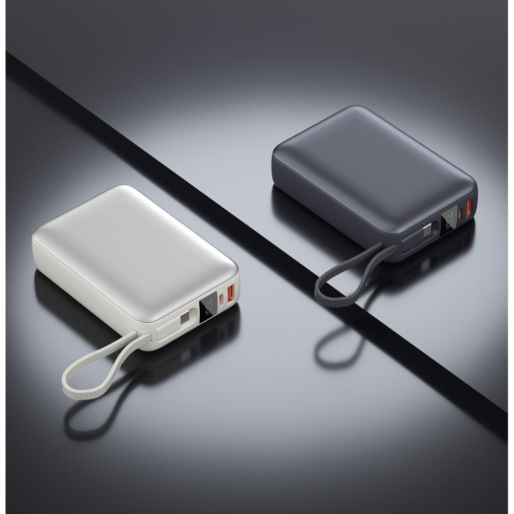 Батарея універсальна Vinga 20000 mAh 45W Display Cable (VPBB2045C) - зображення 5