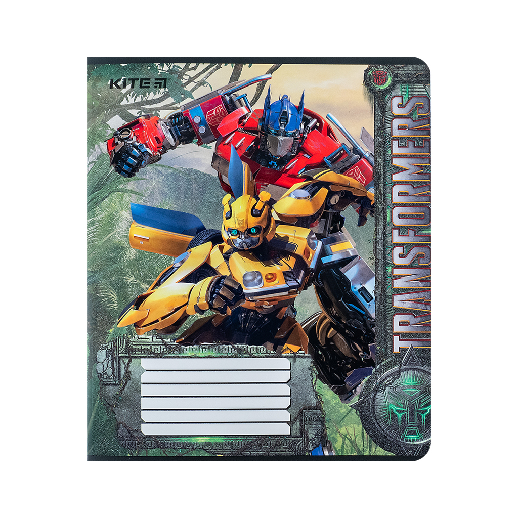 Зошит Kite Transformers 12 аркушів, клітинка (TF24-232) - зображення 4