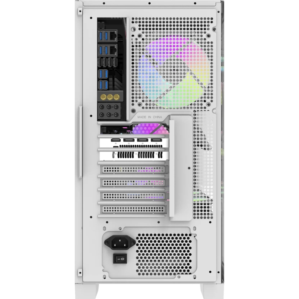 Корпус для ПК DARKFLASH DRX90 MESH WHITE - зображення 12