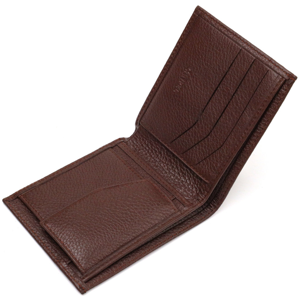 Портмоне Canpellini З натуральної шкіри Коричневе (21775) - зображення 5