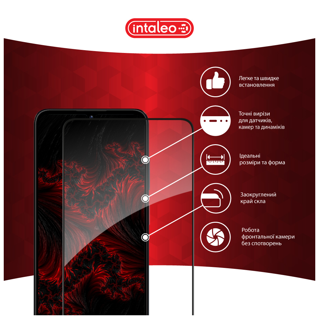 Скло захисне Intaleo Full Glue Xiaomi 14T Pro Black (1283126603426) - зображення 3
