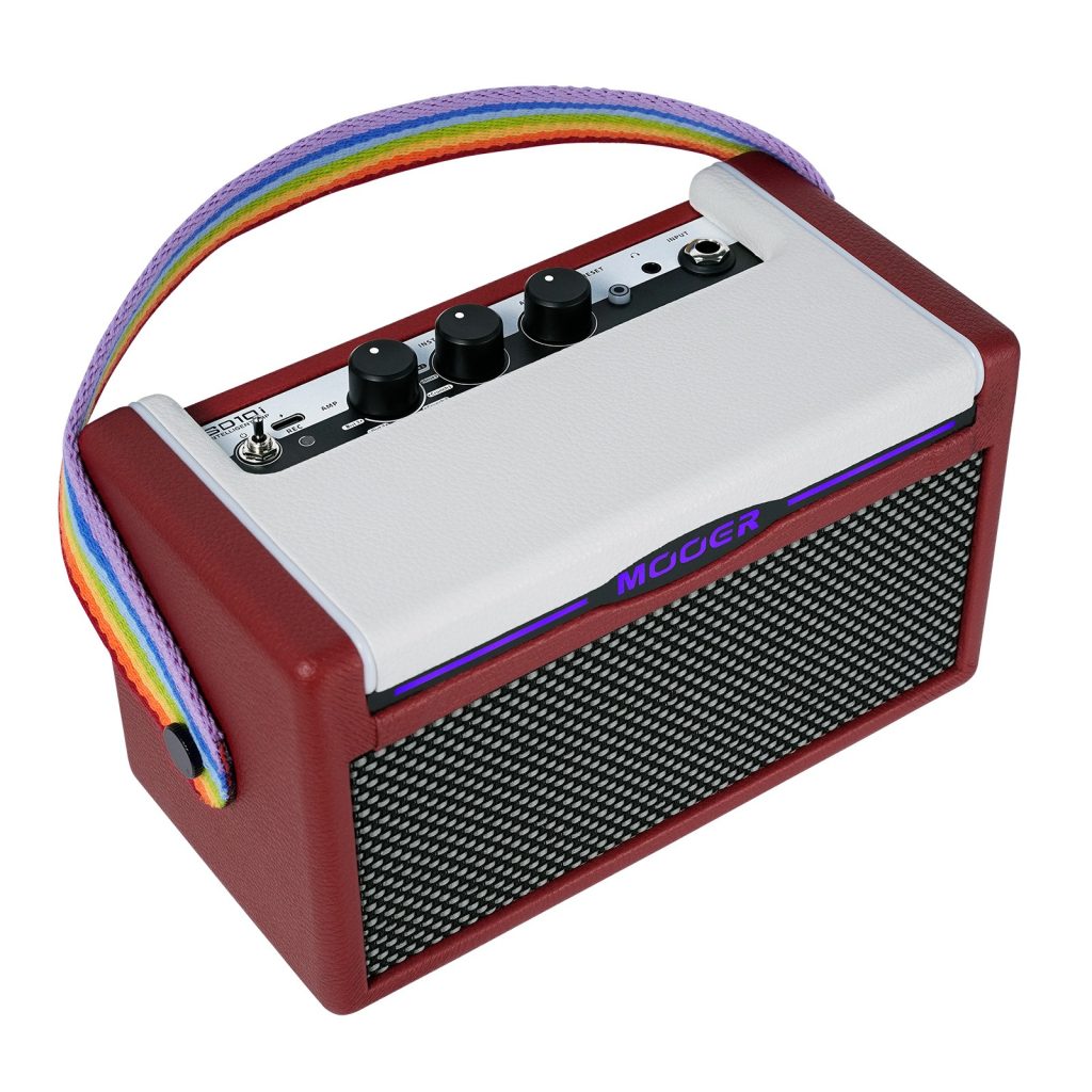 Комбопідсилювач Mooer SD10i Red - зображення 1