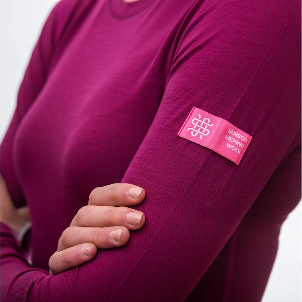 Термокофта Sensor Merino Active LS 12110027, SW11MA-lilla-L (SW11MA-lilla-L) - зображення 5