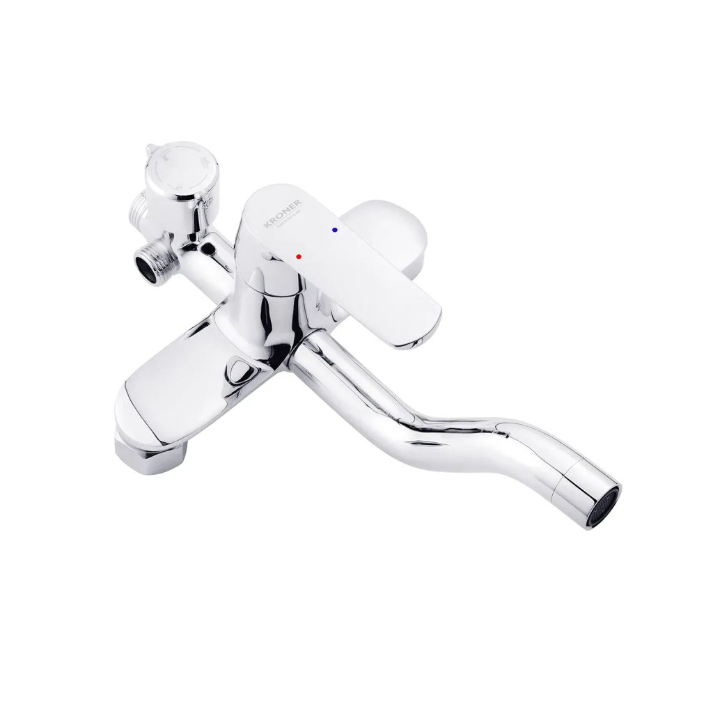 Душовий гарнітур Kroner Armada-C064K + змішувач Hagen-C010 (CVS30211) - зображення 5