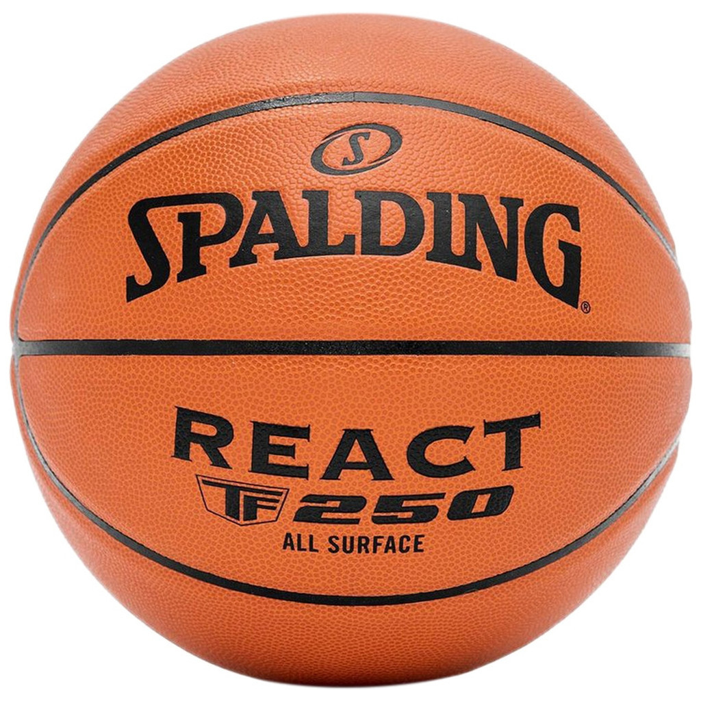 М'яч баскетбольний Spalding React TF-250 помаранчевий Уні 7 76801Z (689344403823) - зображення 1