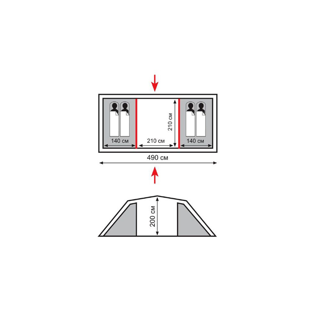 Намет Totem Hurone v2 (TTT-025) - зображення 2