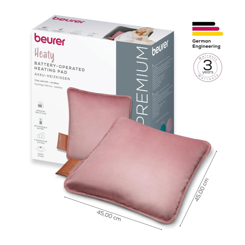 Електрогрілка Beurer HK 77 Heaty blush-rose - зображення 4