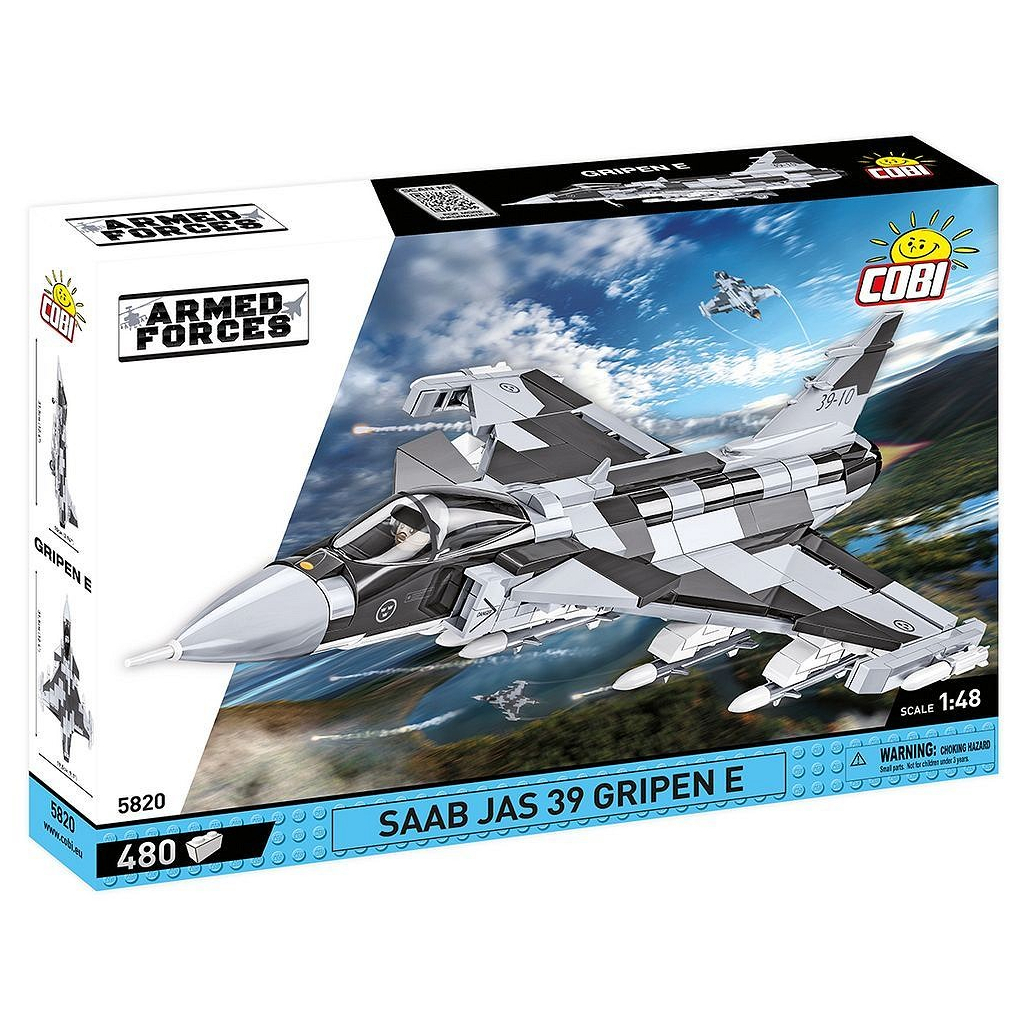 Конструктор Cobi Літак SAAB JAS 39 Gripen E, 480 деталей (COBI-5820) - зображення 1