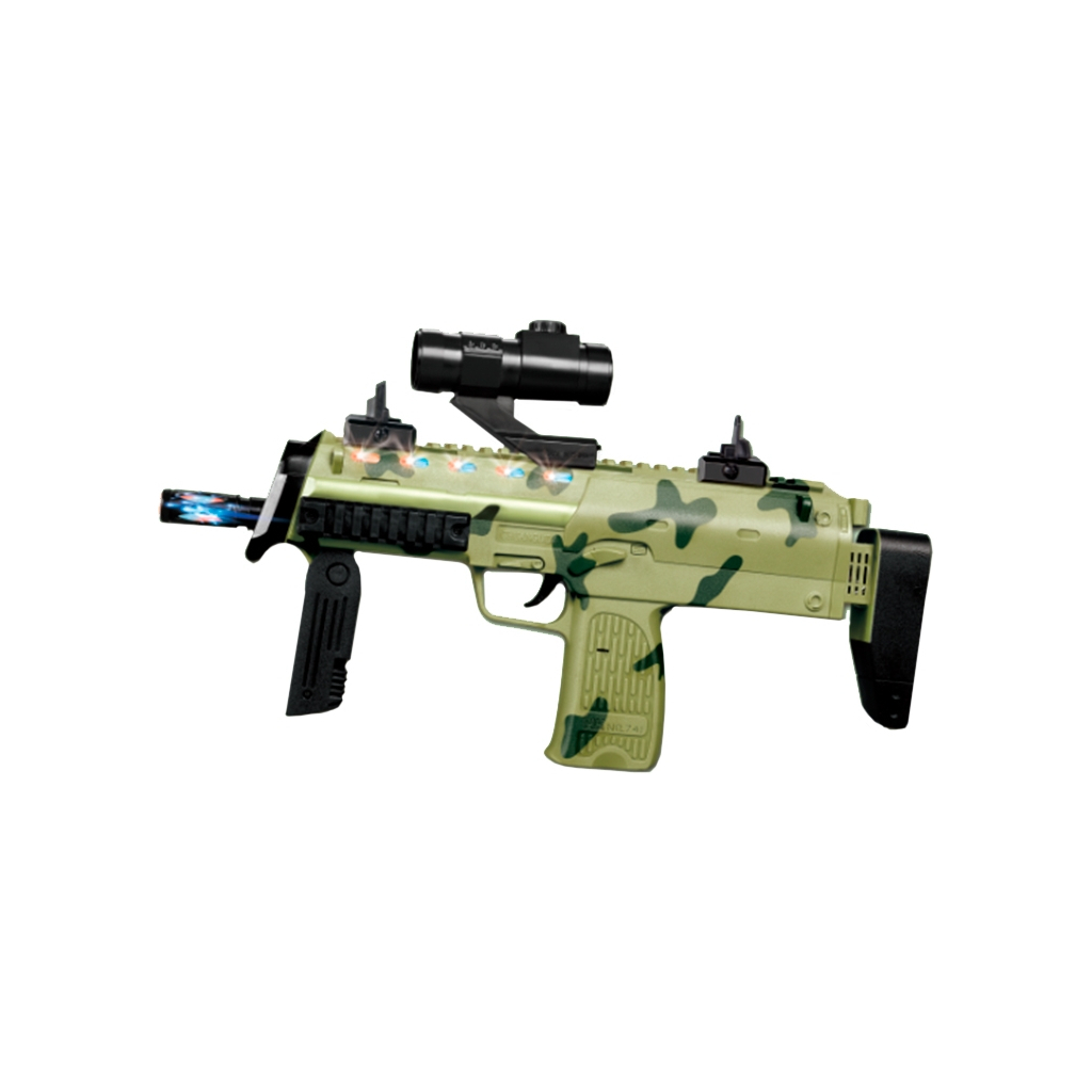 Іграшкова зброя ZIPP Toys Автомат світлозвуковий Відважний ведмідь, камуфляж (741) - зображення 1