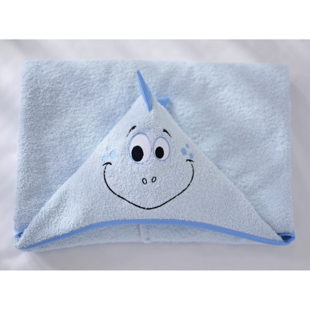 Пелюшки для малюків Верес Пелюшка для купання Baby Veres "Dino blue" 80*120 (190.01-1) - зображення 2