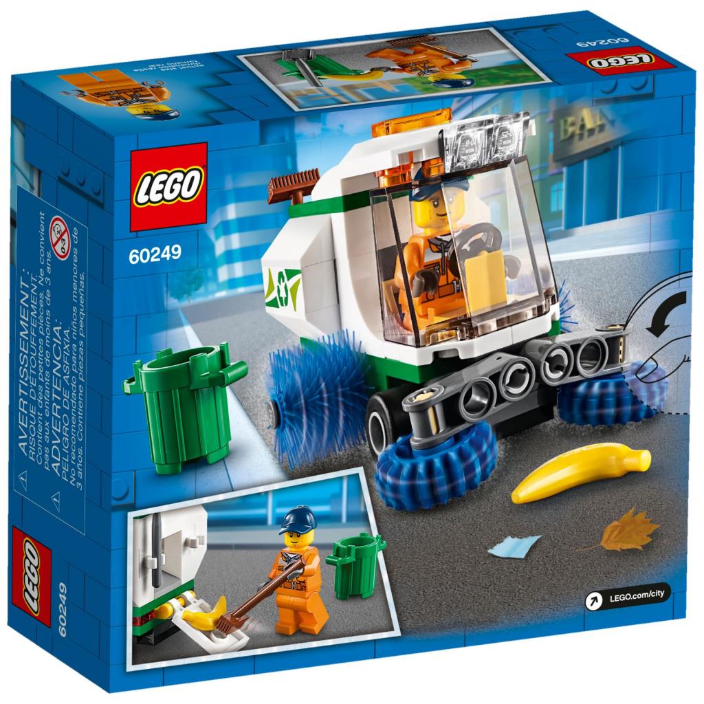 Конструктор LEGO City Great Vehicles Машина для очищення вулиць 89 деталей (60249) - зображення 6