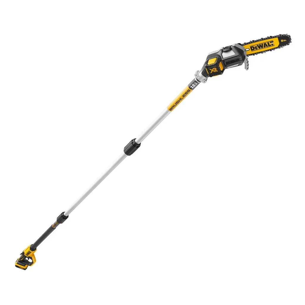 Ланцюгова пила DeWALT висоторіз 18V, 5Ah, довжина шини 20 см (DCMPS567P1) - зображення 1