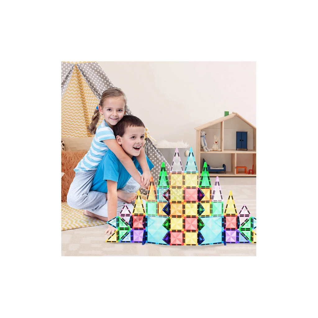 Конструктор Picasso магнітний Tiles Mini Diamond Series Set 60 деталей (817338022303) - зображення 4