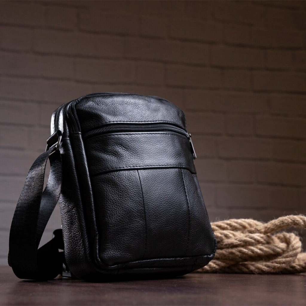 Сумка Vintage Флотар Чорна (14720) - зображення 5